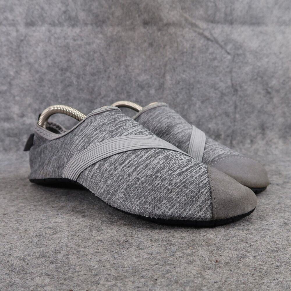 Fitkicks Shoes Women Large 8.5-9.5 Live Well Flats Quick Dry Sport Fabric Casual